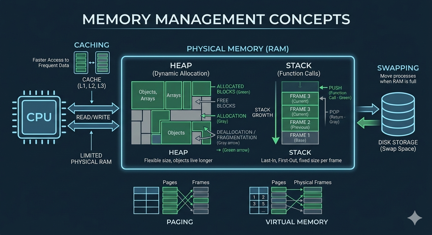 Managing Memory Assembly Memory Management: Principles, Trade-offs, and Use Cases | XenoAutoLabs ...
